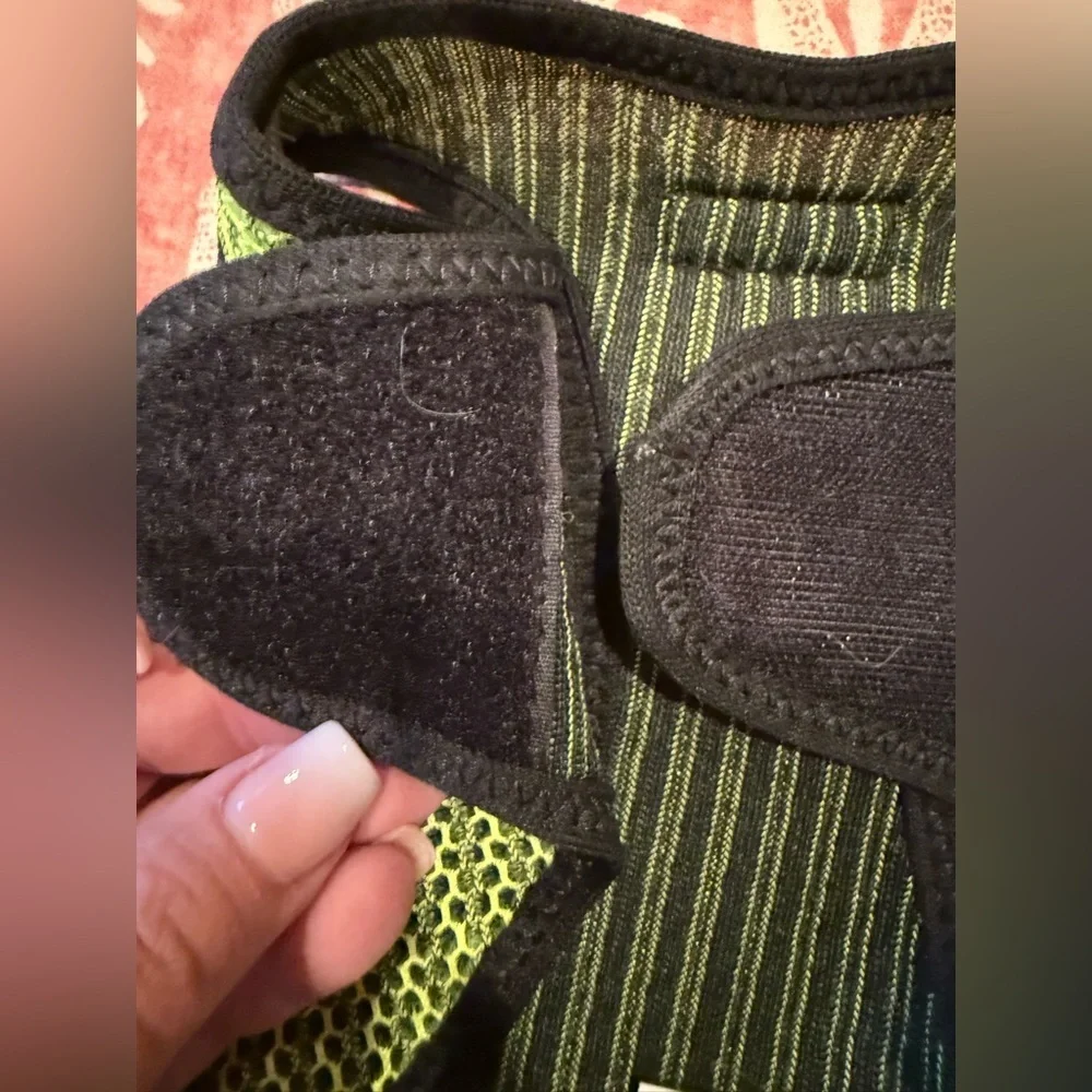 Voyager Green and Black Dog Harness SZ L